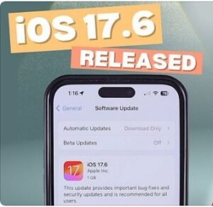 ios 17.6 released