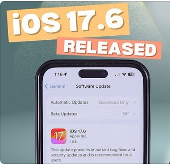 ios 17.6 released